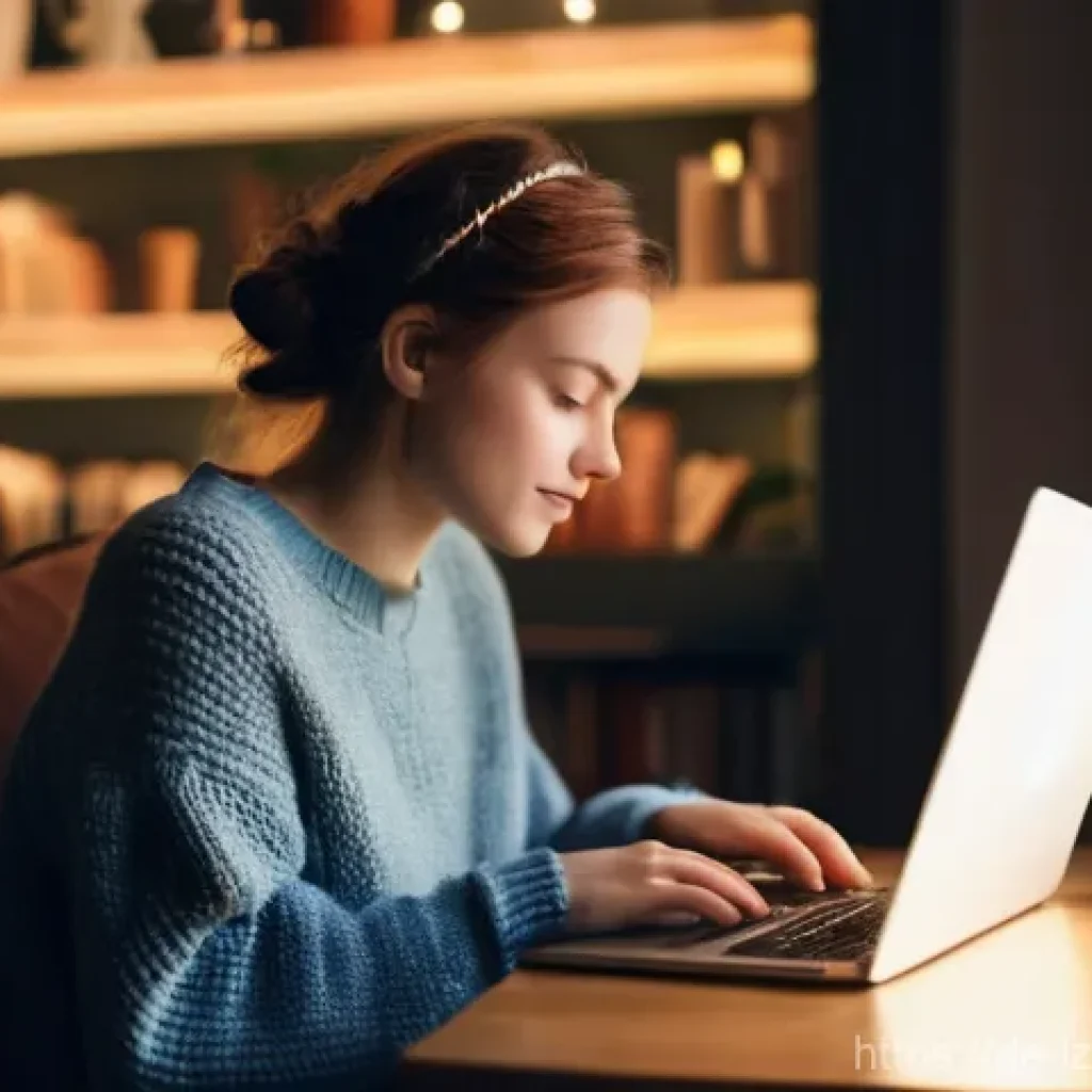 학습 루틴의 유연성 유지 방법 - **Prompt:** A young woman, around 22 years old, with auburn hair tied loosely, is deeply focused on ...